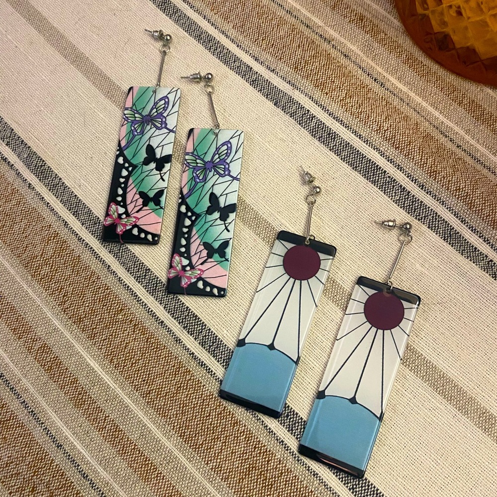 Hanafuda earrings